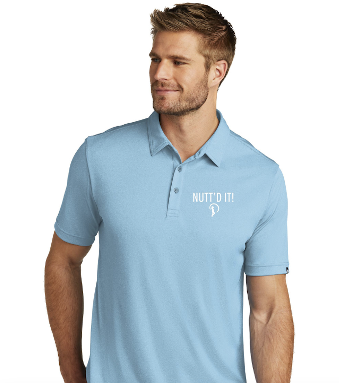 Travis Matthews Power Blue Polo